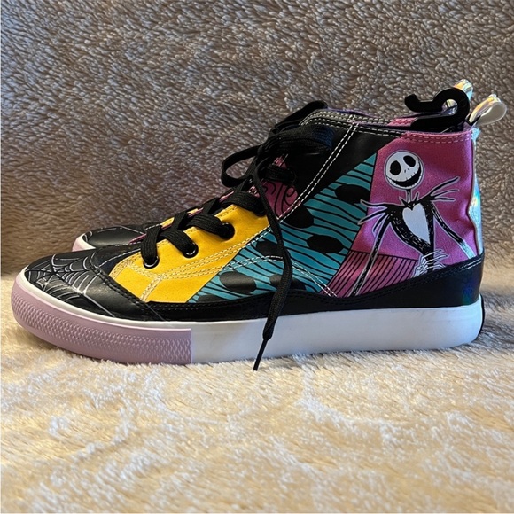 DISNEY Women's Disney Nightmare
Before Christmas High Top Lace Up Sneaker - Picture 4 of 12